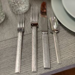 Silver - Hammered Flatware