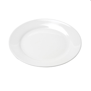 Round White Dinner Plate