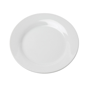 Round White Salad Plate