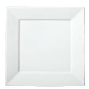 Square White Dinner Plate