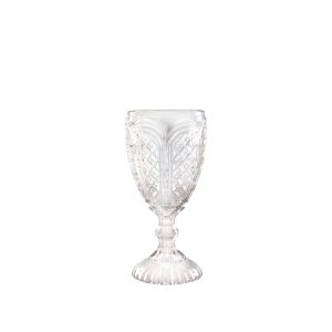 Carousel Goblet Clear