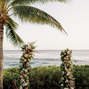 Dark Wood Garden Altar